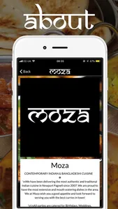 Moza Indian Restaurant screenshot 4