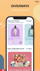 Foxy: Personalised Beauty Shop screenshot 1