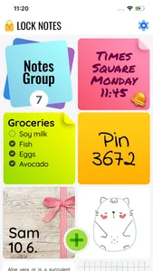 Sticky Notes & Color Widget screenshot 0