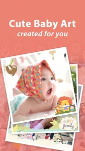 Cherish - Baby Photo Album Art screenshot 1