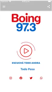 Radio Boing screenshot 1