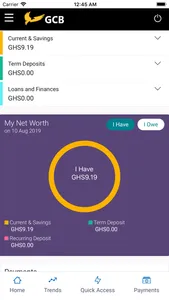 GCB Corporate Banking App screenshot 1