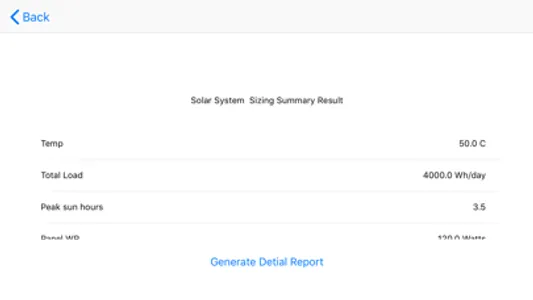 Solar Power System Calculation screenshot 8