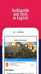 FLORENCE Guide Tickets & Map screenshot 4