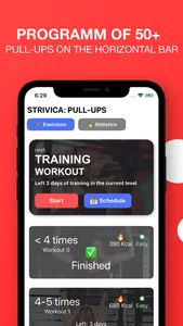 Pull-ups on the bar - strivica screenshot 0