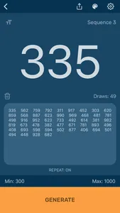 Random Number Generator App screenshot 2