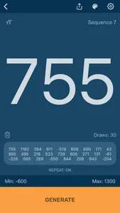 Random Number Generator App screenshot 5