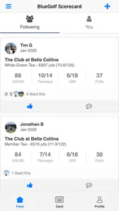 BlueGolf Scorecard screenshot 0