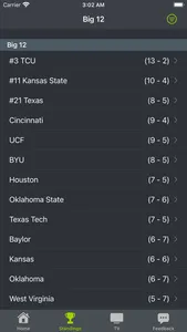 TCU Football Schedules screenshot 5