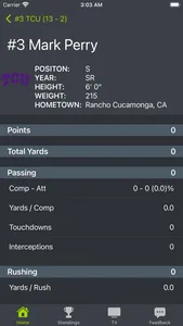TCU Football Schedules screenshot 6