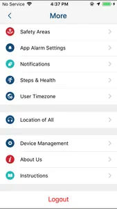 Malak-e Mate GPS watch screenshot 3
