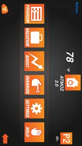 ATMOZ2.0 THERMOSTAT screenshot 1