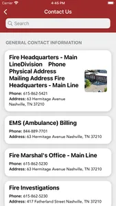 Nashville Fire Department screenshot 1