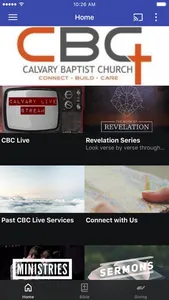 Calvary Baptist Church Lindsay screenshot 0