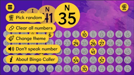 Bingo Caller screenshot 2