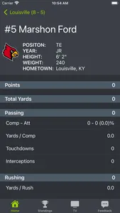 Louisville Football screenshot 6