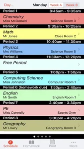 College/University Schedule screenshot 0