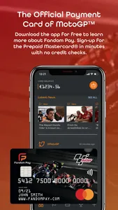 FandomPay MotoGP™ Mastercard® screenshot 0