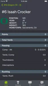 Oregon Football screenshot 6