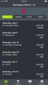 Washington State Football screenshot 0