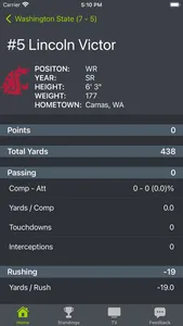 Washington State Football screenshot 6