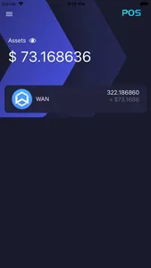 WanWallet screenshot 1