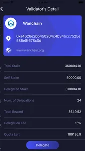 WanWallet screenshot 4