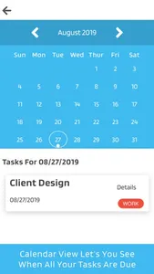 Simple Work Planner screenshot 2