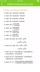 Trigonometry Formulas screenshot 2