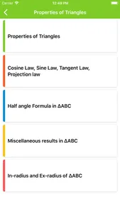 Trigonometry Formulas screenshot 3