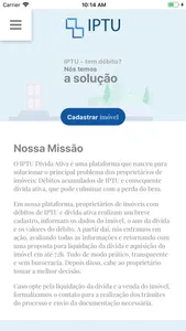 IPTU App screenshot 1