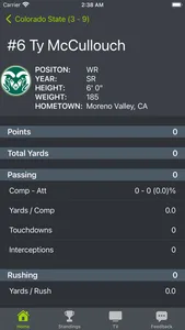 Colorado State Football App screenshot 6