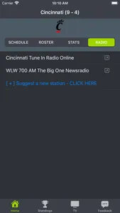 Cincinnati Football Schedules screenshot 3