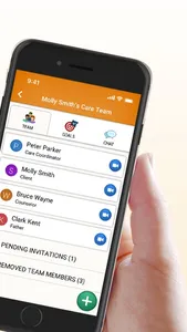 Caretivity: Team Communication screenshot 1