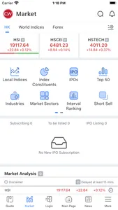 CWSI Mobile Trading App screenshot 2