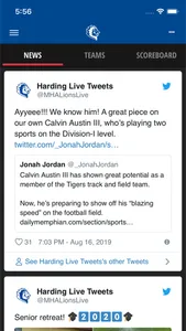 Harding Lions screenshot 2