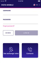 Vista Mobile Banking screenshot 0