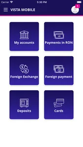 Vista Mobile Banking screenshot 1