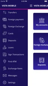 Vista Mobile Banking screenshot 2