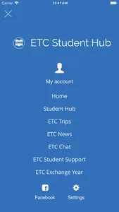 ETC Student Hub screenshot 1