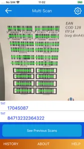 Wooptix Barcode Scanner screenshot 1