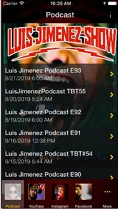 Luis Jimenez Show screenshot 0