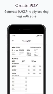 PolyScience HACCP Manager screenshot 5