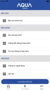 eAQUA Warranty screenshot 9