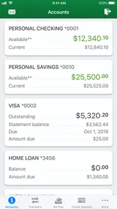 TVFCU Mobile Banking screenshot 1