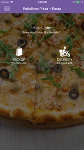 Paladino's Pizza & Pasta screenshot 1