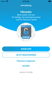 IKK Kunden-App screenshot 1