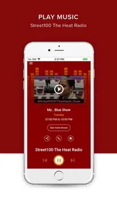 Street100 the Heat Radio screenshot 2