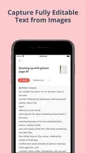 Snapshelf Text Reader App screenshot 1