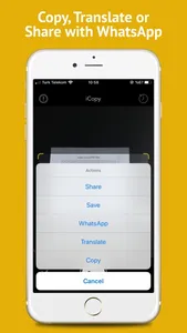 iCopy - Scan, Copy, Translate screenshot 1